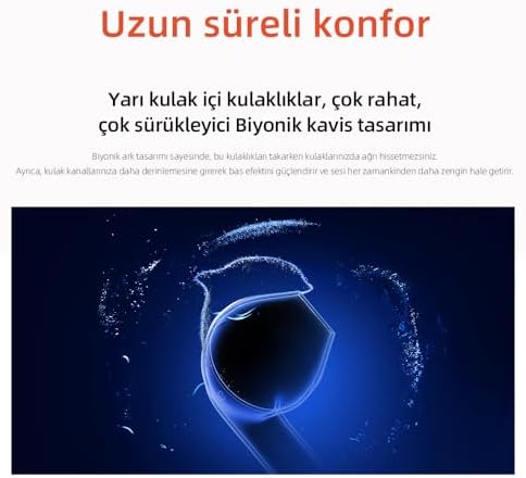 QCY AilyBuds Lite ENC Gürültü Engelleme Bluetooth 5.3 Kablosuz Kulaklık T29 Siyah - Görsel 3