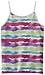 Miss Majesty Big Girls'  Rainbow Tie Dye Seamless Cami Tank