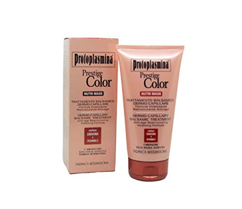 Dopo shampoo con sciacquone Protoplasmina nutri-mask 150ml trattamento balsamico dermo-capillare per capelli disseccati sfibrati e fragili