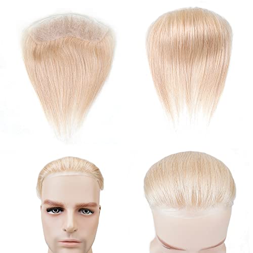 Foto von Lordhair Toupet Herren,100% Europäisches Echthaar Herren Toupet Echthaar,V-LOOP Skin Toupet Herren,15.2*3.8CM Toupet Herren,Toupet Echthaar Männer