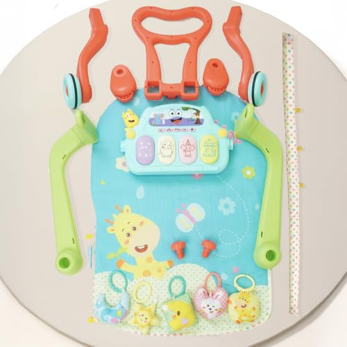 Image of StarAndDaisy Walker for Baby 6-24 Months / 2-in-1 Push /playgym Walker for Infants & Toddlers with Hanging Toys, Lights & Music| Sit-to-Stand Learning Walker for Boys & Girls
