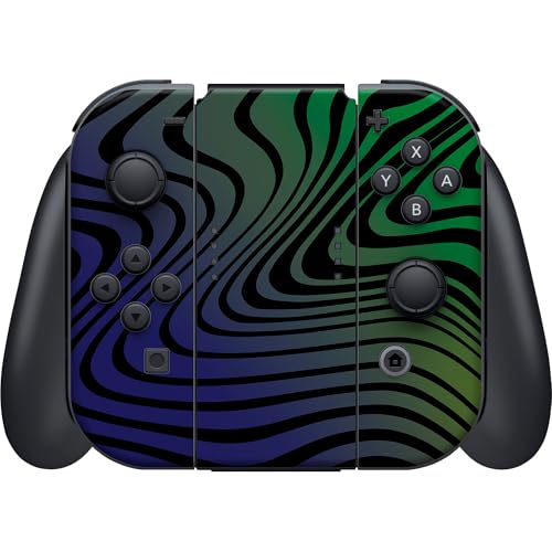 Image of Razer Console Skin: Switch - Controller Wrap - Premium 3M Cast Vinyl - Scratch Protection - Unique Designs & Finishes - Easy Application - Twilight Ripple