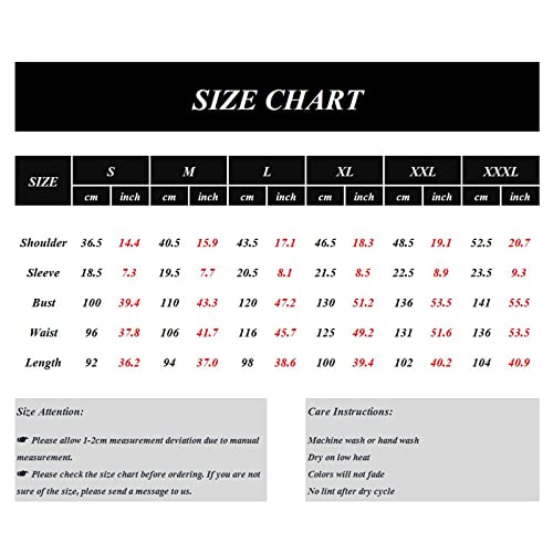 Tugege Women's Nightgown Short Sleeve Sleepshirts House Dress Sleepwear Casual Print Pajama (Pink Leaves, Medium) #TOP6