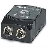 FL ISOLATOR 100-M12 Passiver Netzwerkisolator zur galvanischen Trennung in Ethernet-Netzwerken, Einsetzbar für Übertragungsraten bis 100 MBit/s, Ethernet-Anschluss über zwei M12-Buchsen (D-kodiert)