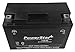 PowerStar YT9B-BS Maintenance Free Motorcycle Battery for Yamaha YZF-R6, R6S