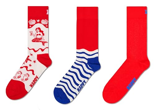Happy Socks 3-Pack Pattern Socks