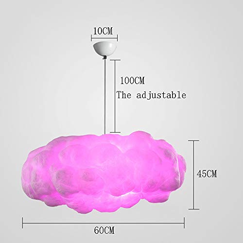 Lanterne de nuage adaptee au salon avec eclairage tricolore reglable - 8