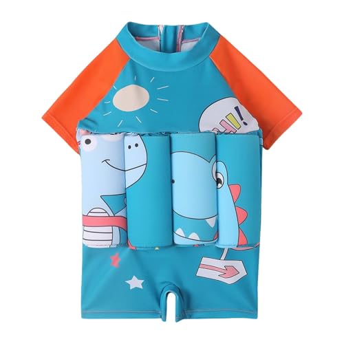 Traje de baño ajustable para niños y niñas, traje de baño de verano para niños, traje de baño para bebé, chaleco de entrenamiento, chaleco para 6 meses a 4 años, azul celeste, XL