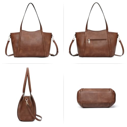 Bolso Hobo vegano para mujer estilo tote y crossbody miniatura 6
