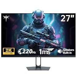 KTC H27T22C-3 27″ Gaming Monitor (2K, 220Hz, Fast-IPS). Lightning Deal + Promo
