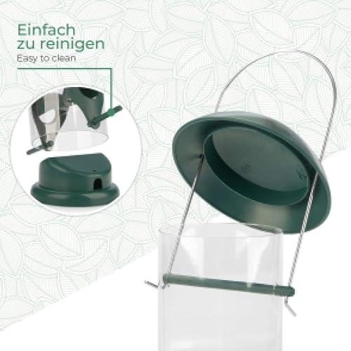 BESPORTBLE Vogeltränke & Futterspender - Praktisches Käfigzubehör Für Papageien & Sittiche