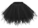 Produktbild FEOYA Damen Retro Petticoat Kurz Tüll Ballett Tanzkleid Blase 50er Tutu Unterrock Tütü Abschlussball Tanzkleid Party Minirock Tüllrock