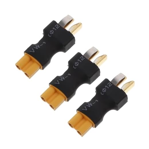 Generic 3 Pecas Adaptador De Carregador Conector Sem Fio Adaptador Durável Sem Adaptadores De Drone De Fio Adaptador De Drone Adaptador Macho Para Fêmea Viagem Dedicada T-plug Metal