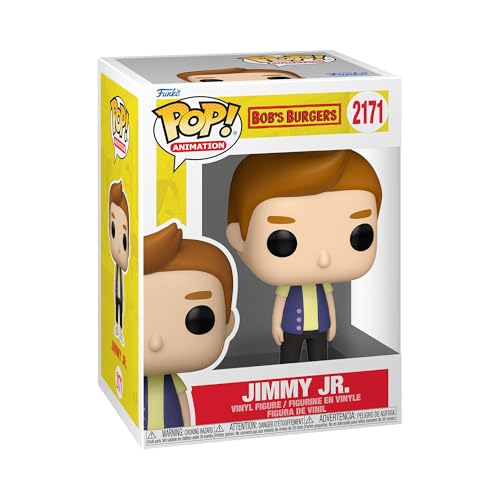Funko Pop! TV: Bob's Burgers - Jimmy Jr. - Collectable Vinyl Figure - Gift Idea - Official Merchandise - Toys for Kids & Adults - Cartoon Fans - Model