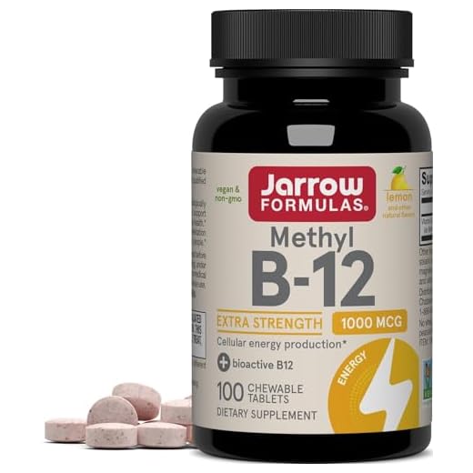 Jarrow Methyl B-12 1000 mcg Chewables