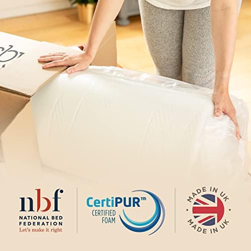 Summerby Sleep' No1. Coil Spring and Memory Foam Hybrid Mattress | Single: 90cm x 190cm