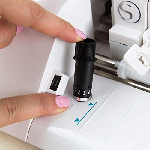 Lâmina de substituição Silhouette SD Cameo 30,5 cm máquina de corte de matriz nova, preta