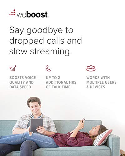 Image of weBoost Home Complete Cell Phone Signal Booster Kit - Boosts 4G LTE & 5G for Entire Home, FCC Approved, All U.S. Carriers