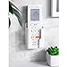 2 Pcs Wall Mount Remote Control Holder Media Player Controller Holder, Air-Conditioner Remote Tray TV Remote Organizer Caddy Box for Home Nightstand Office Desk School Supply Storage (Small,1.85inch)