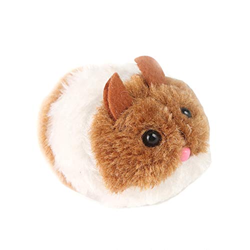 TIANHAO - Juguete de peluche para gato, juguete de agitar el movimiento de ratón, pequeño ratón interactivo, lindo, para gato