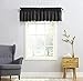 Sun Zero Barrow Energy Efficient Rod Pocket Curtain Single Valance