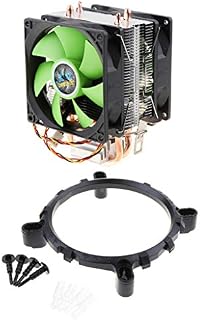 Gazechimp Liquid CPU Cooler Cooling Fan 3pin Cooling Detachable Fan Radiator - Green