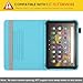 Pudazvi Universal 10 10.1 Inch Android Tablet Case,360 Degree Rotatable Kickstand Multiple Viewing Stand Case Cover for 9.6