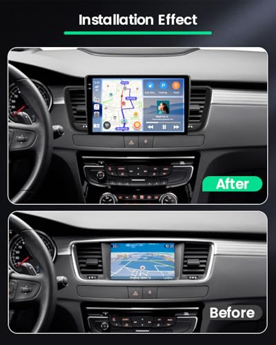 Autoradio Android 15 Peugeot 508 haut de gamme avec écran tactile Incell 9''