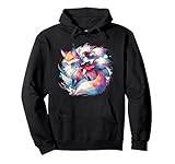 Nine-tailed Fox Kitsune Dragon Japanese Anime Art