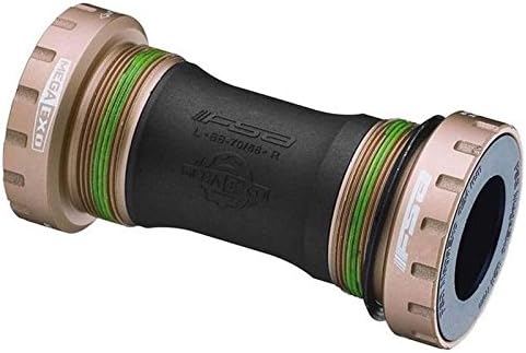 FSA Unisex's BB-6000 Gossamer MegaExo Bottom Brackets-Black, 68 mm