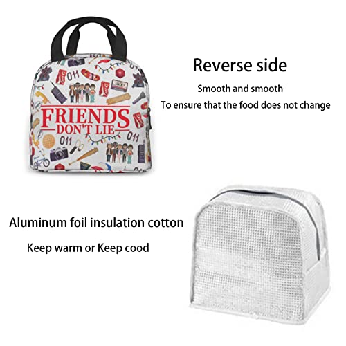 Zelq Lunch Bag Bag For Women Men, Cute Tv Show Lunch Box For Adults, Lunch Bag For Men Women Adults Picnic Work Beach Fishingic Work #TOP5