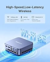 ACEMAGIC M5 Mini PC, Intel Core i7-14650HX (16C/24T), 32GB DDR4 1TB PCIe 4.0 SSD Win11 Pro Mini Desktop Computer, Intel UHD Graphics 14th, Triple 4K Display/WiFi 6 für 3D-Rendering, Content Creation – Ansicht 6