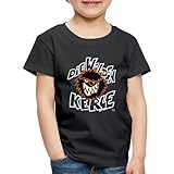 Shirt fällt klein aus. Spreadshirt Die Wilden Kerle Logo Wild Kinder Premium T-Shirt, 122/128 (6 Jahre), Schwarz