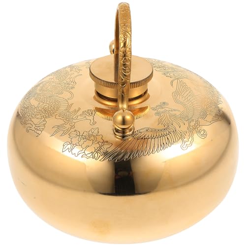 Chauffe-mains bouillotte contre les mains froides en hiver style vintage