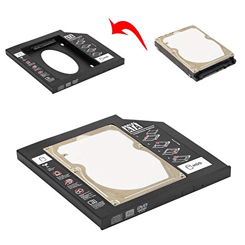 Adaptador para disco SSD 2.5" Wendry con bisel, carcasa SATA miniatura 2