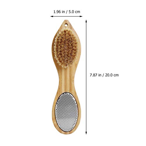 Minkissy Professionele Pedicure Gereedschap Voet Puimsteen Voet Eelt Remover Voet Massage Borstel Voetvijl Rasp… - Afbeelding 5