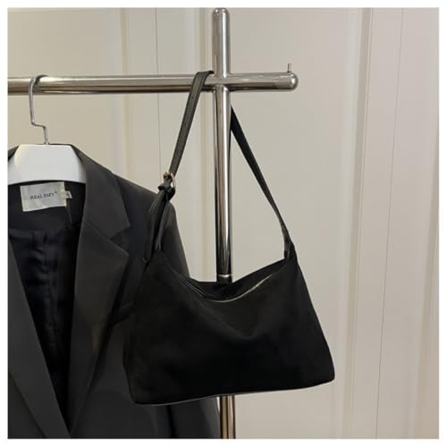 Bolso tote de ante para mujer, informal, de gran capacidad, para ir al trabajo o uso diario miniatura 5