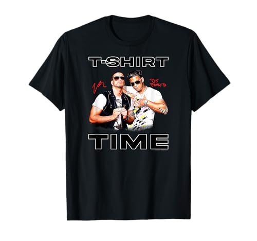 Jersey Shore T-Shirt Time Vinnie and DJ Pauly Reality...
