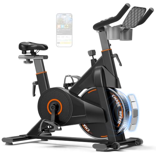 CURSOR Exercise Bike, Magnetic Friction Stationary Bikes for Home with APP - image 1