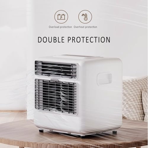 Condizionatore Portatile 14000 BTU, Raffreddamento Rapido con 3 Tubi, Pannello Touch Intuitivo, Flusso d'Aria Potente e Silenzioso per Casa, Ufficio e Campeggio, Design Compatto e Facile da Spostare