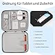 Arvok 9-11 Zoll Tablet Tasche für das Neue 11 iPad Pro M4/iPad Air M2 2024, iPad 10,9 (10. Generation), iPad Pro 11 4/3, iPad Air 5/4/3 10,9/10,5, wasserfeste Tablet-Tragetasche Mehrere Fächer
