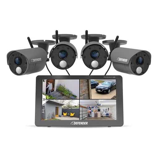 4 Camera PhoenixHD Security System