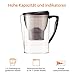 Amazon Basics Wasserfilter 2,3 Liter - Schwarz