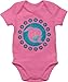 Shirtracer Geburtstagsgeschenk Geburtstag - Tierkreiszeichen Fische - 12/18 Monate - Pink - BZ10 - BZ10 - Baby Body Kurzarm für Jungen und Mädchen
