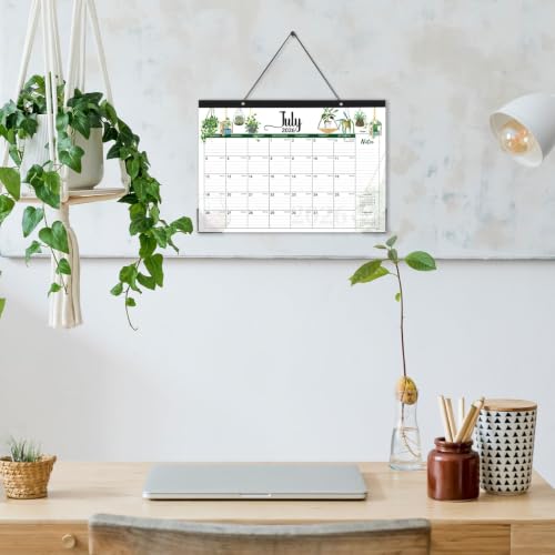 Desk Calendar 2026-2027 - Calendar 26-27, Jul. 2026 - Dec. 2027, Desktop Calendar 2026-2027, 17" x 12" Large Desk Calendar with Cutting Lines, Corner Protector, Note Section for home, office, school. - Image 6