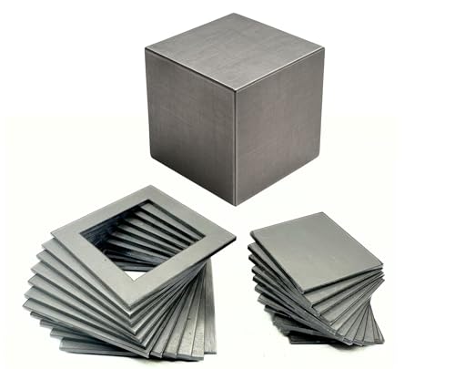 Image of SAVVY Metal Welding Coupons Practice Squares Kit (Pack of 20), 2 and 3 inch, 11 Gauge Steel, Training Kit for MIG, TIG, Arc, Gas, Spot, and Brazing Welding