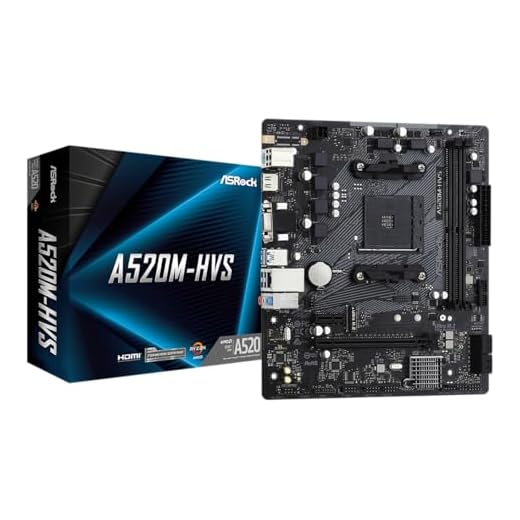 ASRock A520M-HVS AM4