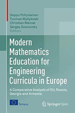 Buy Modern Mathematics Education for Engineering Curricula in Europe: A ...