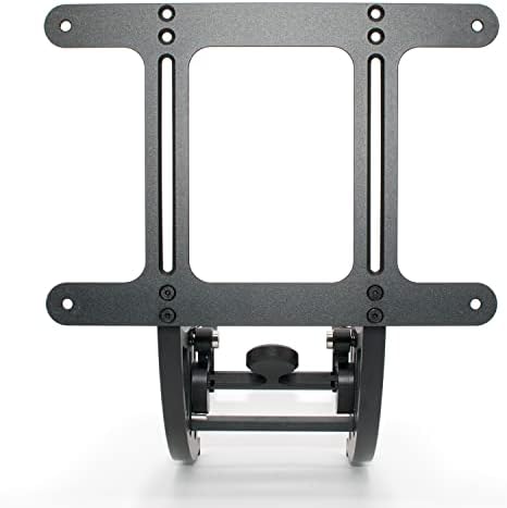 TesFram Front License Plate Mount for 2023-2020 Tesla Model Y - Upgrade Grille-Safe, (USA Patent), Height-Adjustable, High-Density Metal-Made, No Holes License Plate Frame (Second Generation Design)