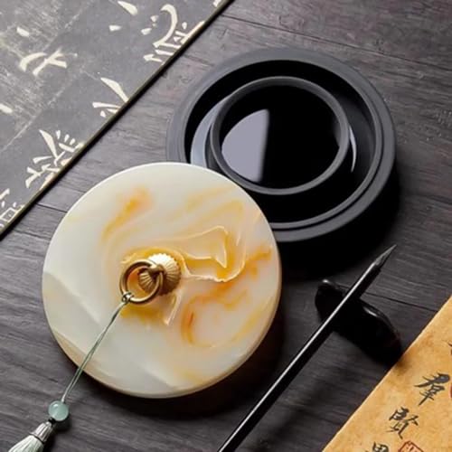 Pierre d'encre peinture chinoise en roche naturelle pour dessin exigeant